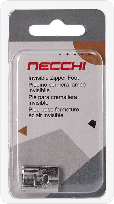 Pied fermeture invisible Necchi