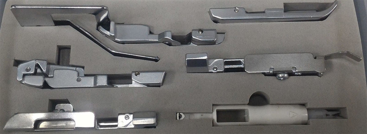 Kit de semelles pour surjeteuse Necchi NL-11C et Creator C12