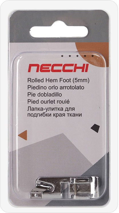 Pied ourleur Necchi 5 mm