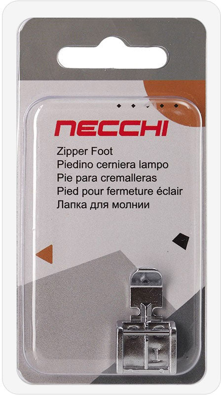 Pied fermeture à glissière Necchi